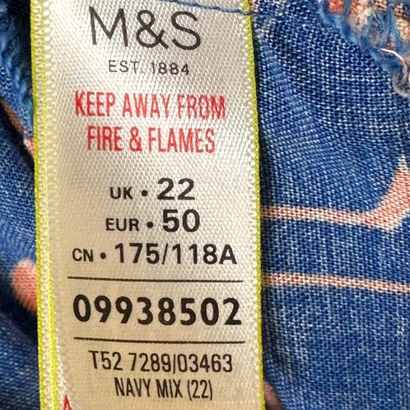 M&S Collection | Novelty Flamingo Pattern Beach Swim Coverup Summer Midi Dress - Picture 14 of 16